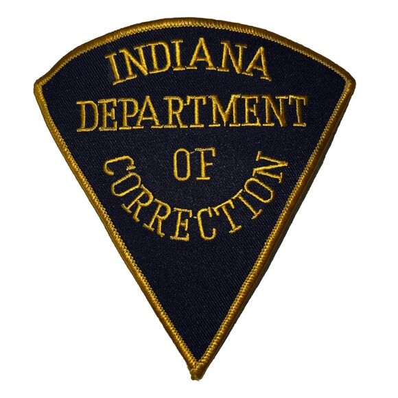 Indiana Department of Correction Vintage 2nd Issue Uniform Patch Embroidered NEW - Picture 1 of 2